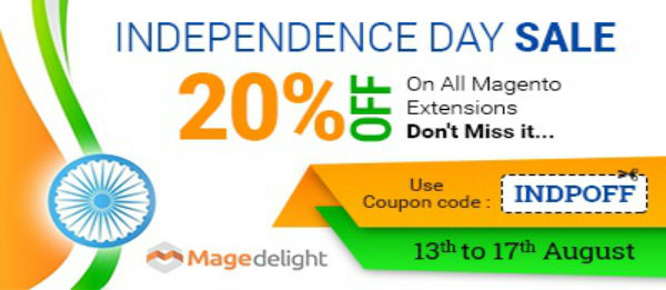 Freedom Sale for 69th Indian Independence Day by MageDelight