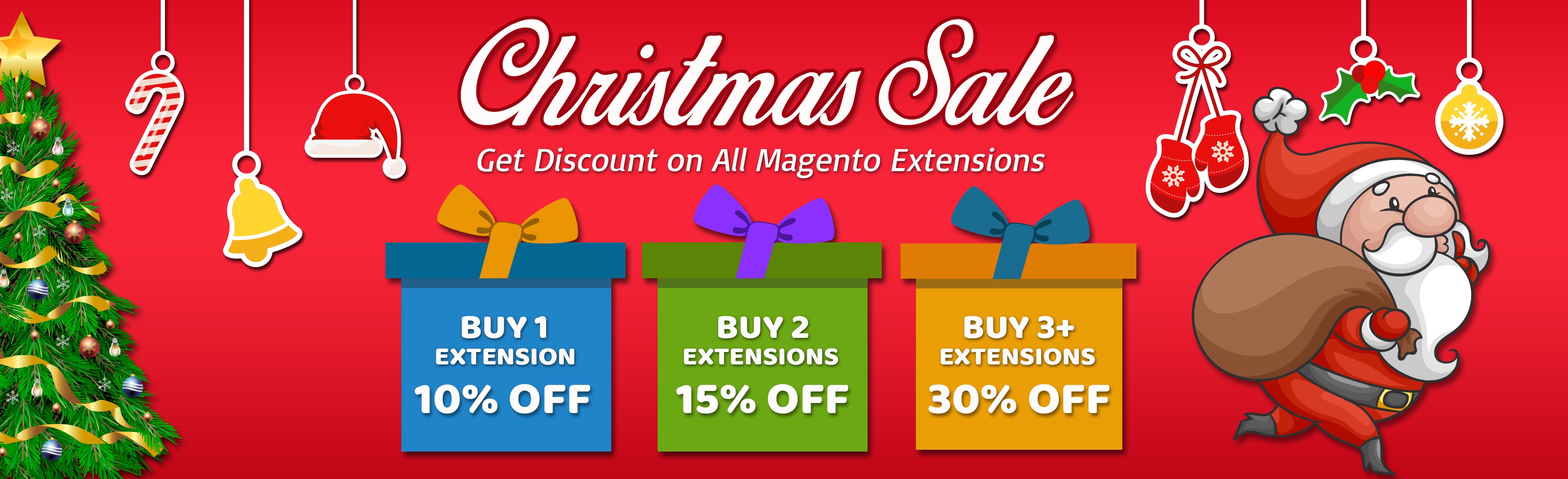 LIMITED TIME Christmas Sale on Magento Extensions