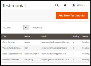 Testimonial Slider Extension For Magento 2