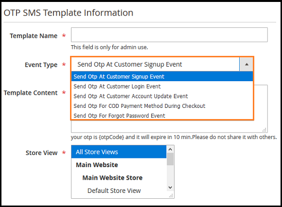 OTP Validation with mobile otp login magento 2