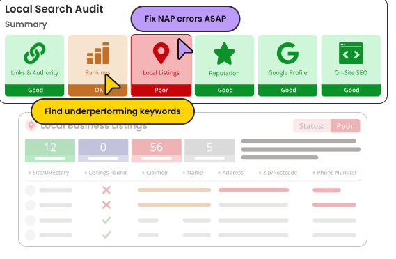 BrightLocal Local SEO Audit