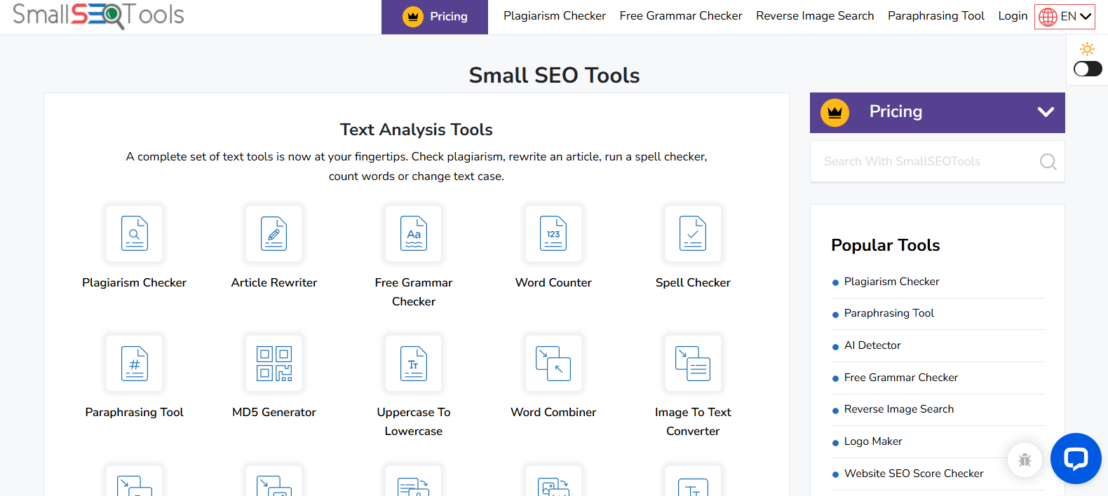 Small SEO Tools