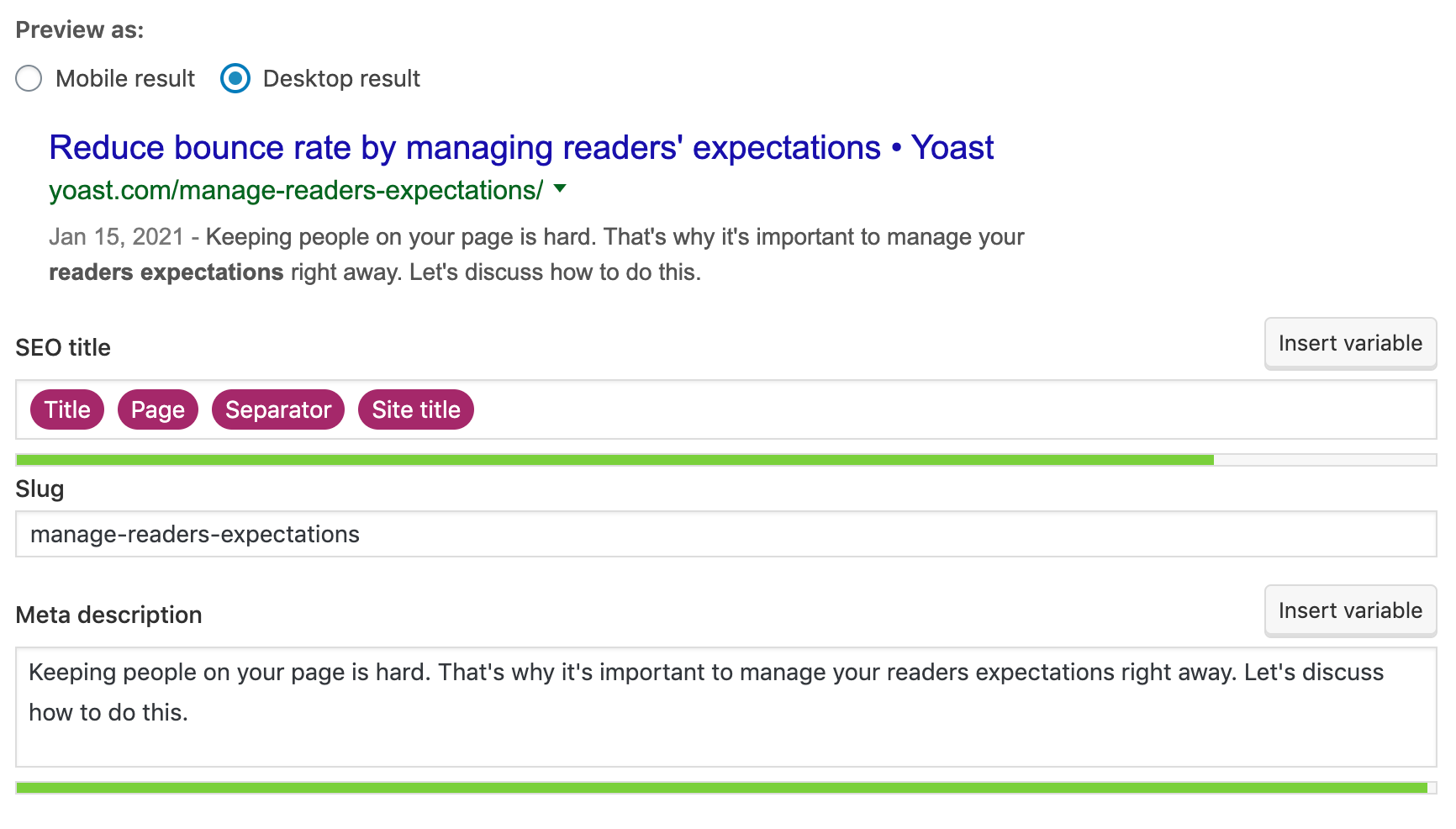 Yoast SEO Plugin for WordPress