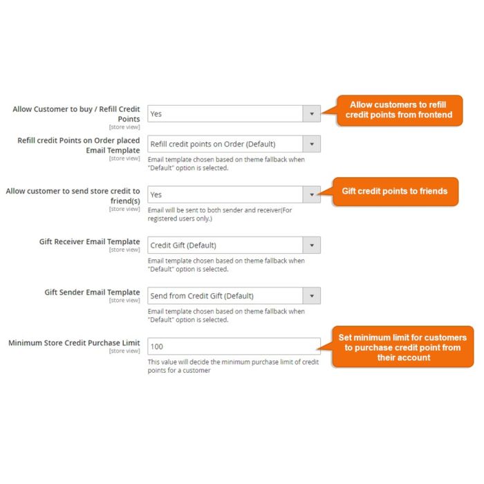 Store Credit Additional Configurations||Magento 2 Customer Credit Extension || store credit magento 2 extension