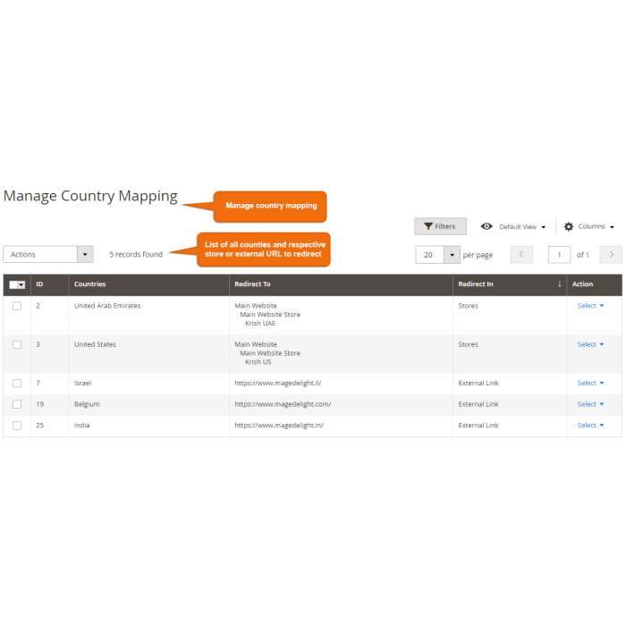 Manage Country Mapping || Manage country mapping with GeoIP Advance. || geoip advance magento 2 extension