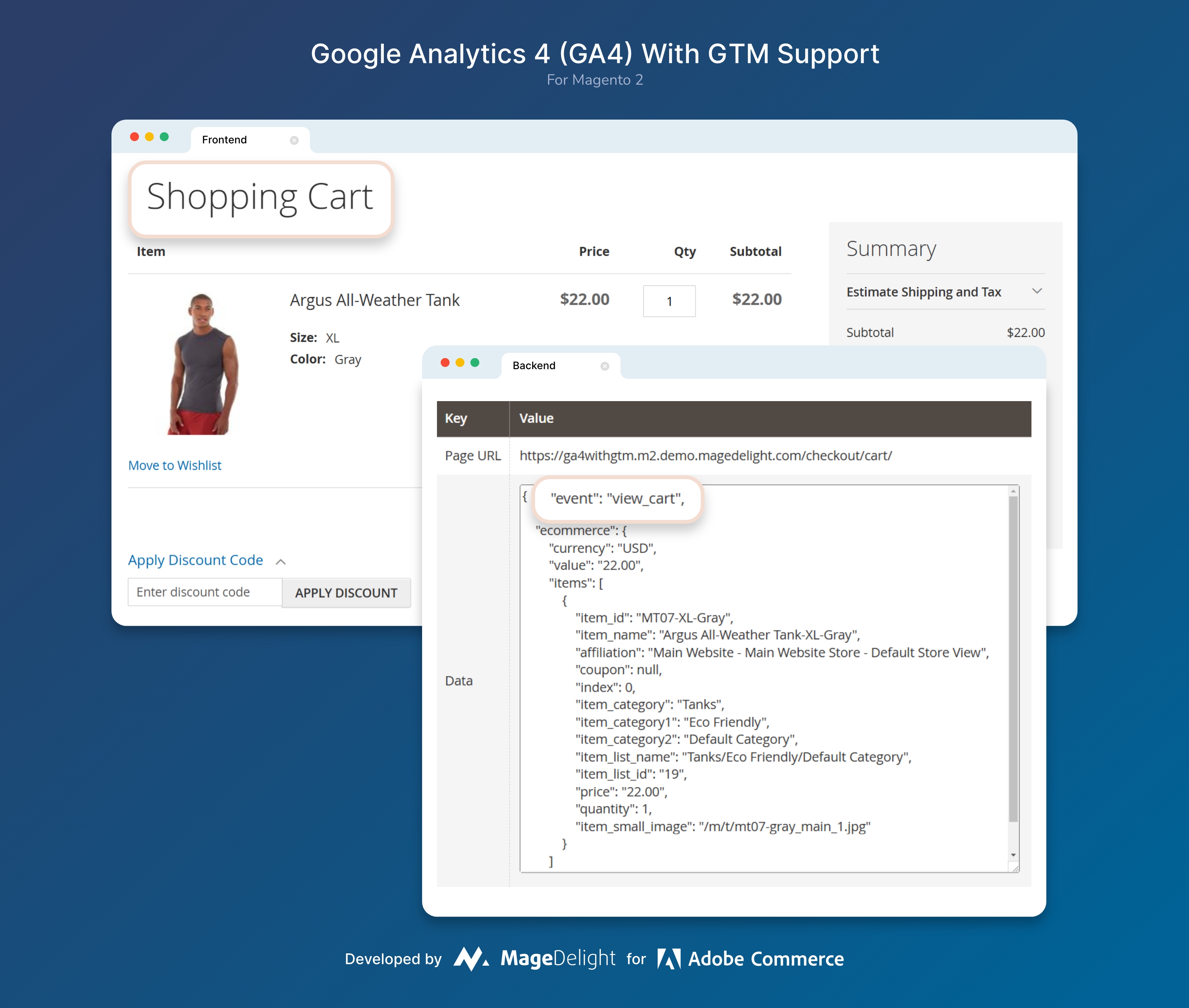 View Cart Page Tracking