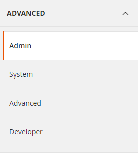 Change Admin URL from Admin Panel - Navigate to Admin in Advanced Section