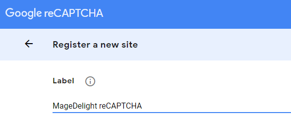 MageDelight Recapcha