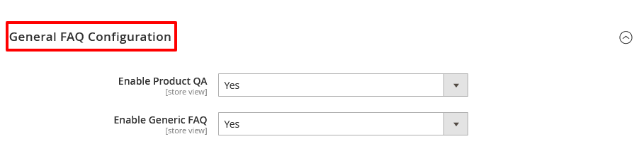 Magento 2 FAQ Configurations
