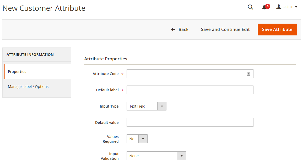 Add New Customer Attribute Magento 2