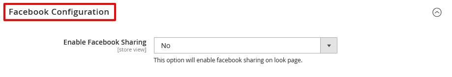 Facebook Configuration