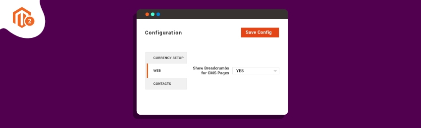 How to Show Breadcrumbs to CMS Pages in Magento 2?