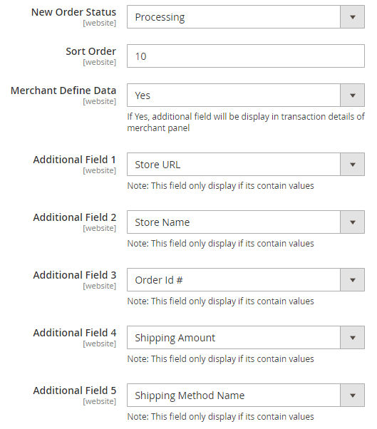 Merchant Panel