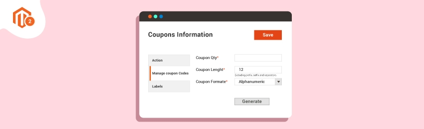 How to Create Coupon Codes in Magento 2?