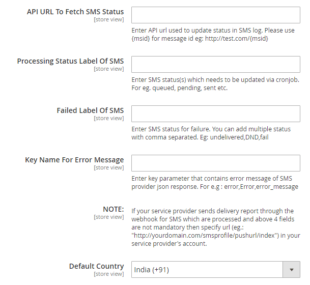 API Configuration