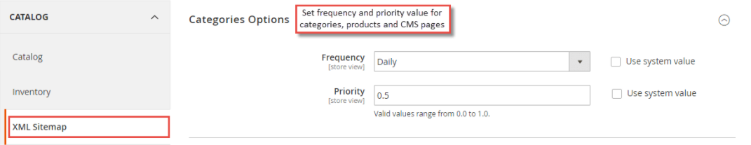 Magento 2 XML Sitemap