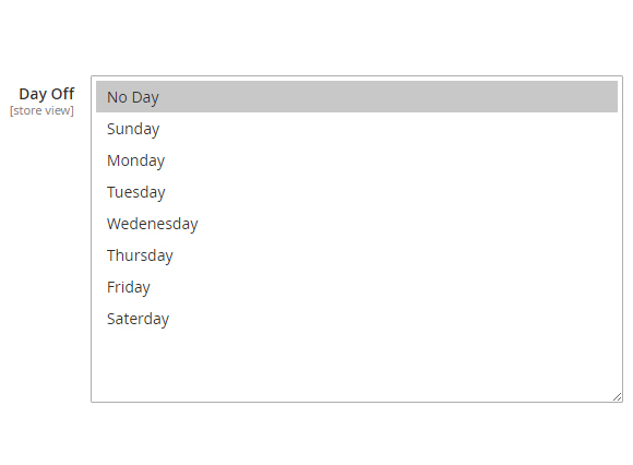 Merchant Can Define Week-offs and Special Day Delivery