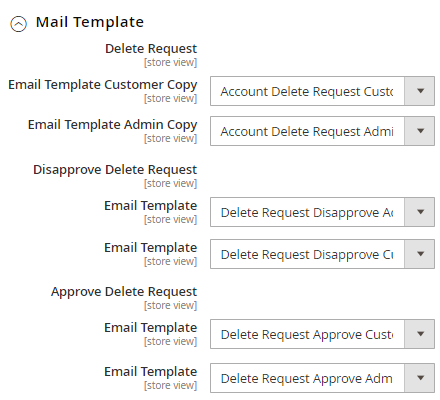 Send Account Deletion Emails