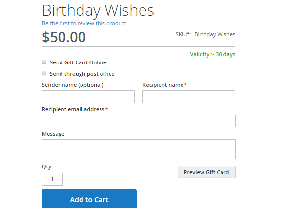 Sending Gift Card Became the Easiest