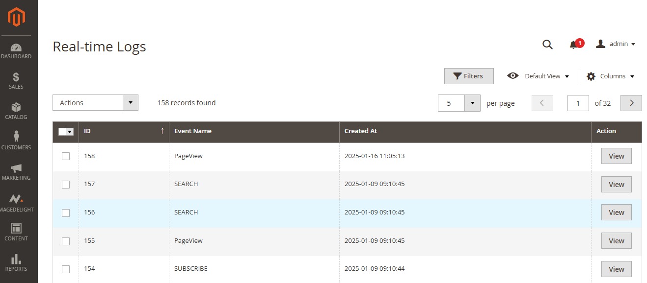 Monitor Real-Time Logs