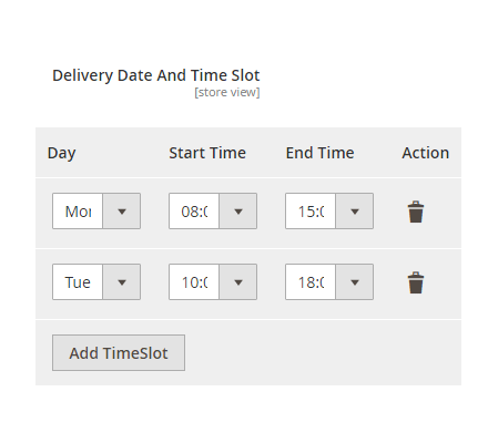 Allow Customers to Select Delivery Date & Time