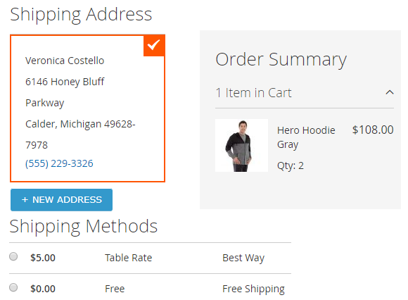 Restrict Delivery Using Parameters Like Shipping & Billing Info